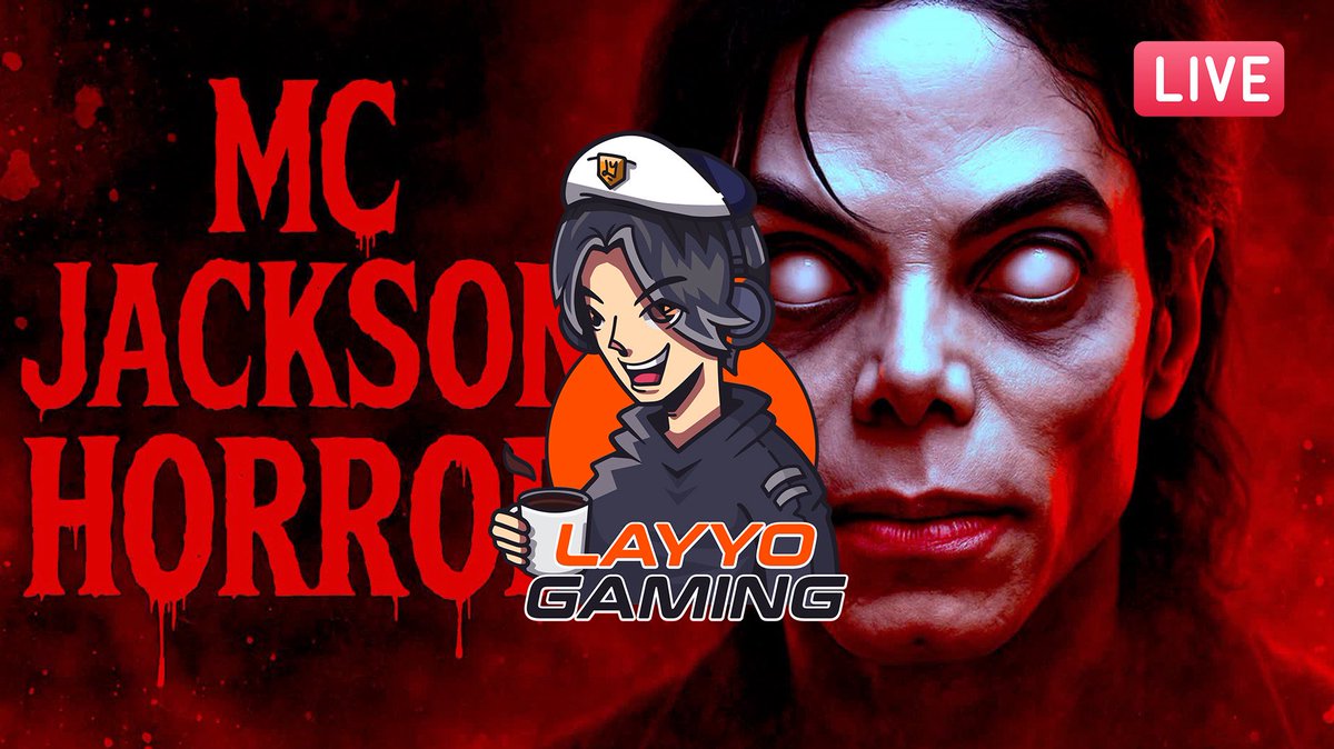 talaylayyo's tweet photo. Escape Michael Jackson (Horror Game)
Streaming tonight, 8PM #LAYYOgaming
Link: https://t.co/ftmyfjKNar https://t.co/HNBcCk4ENq