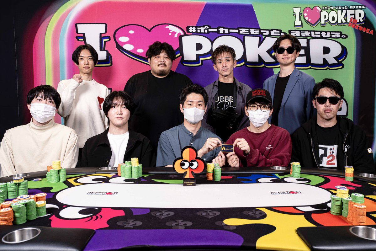 I LOVE POKER in FUKUOKA tweet media