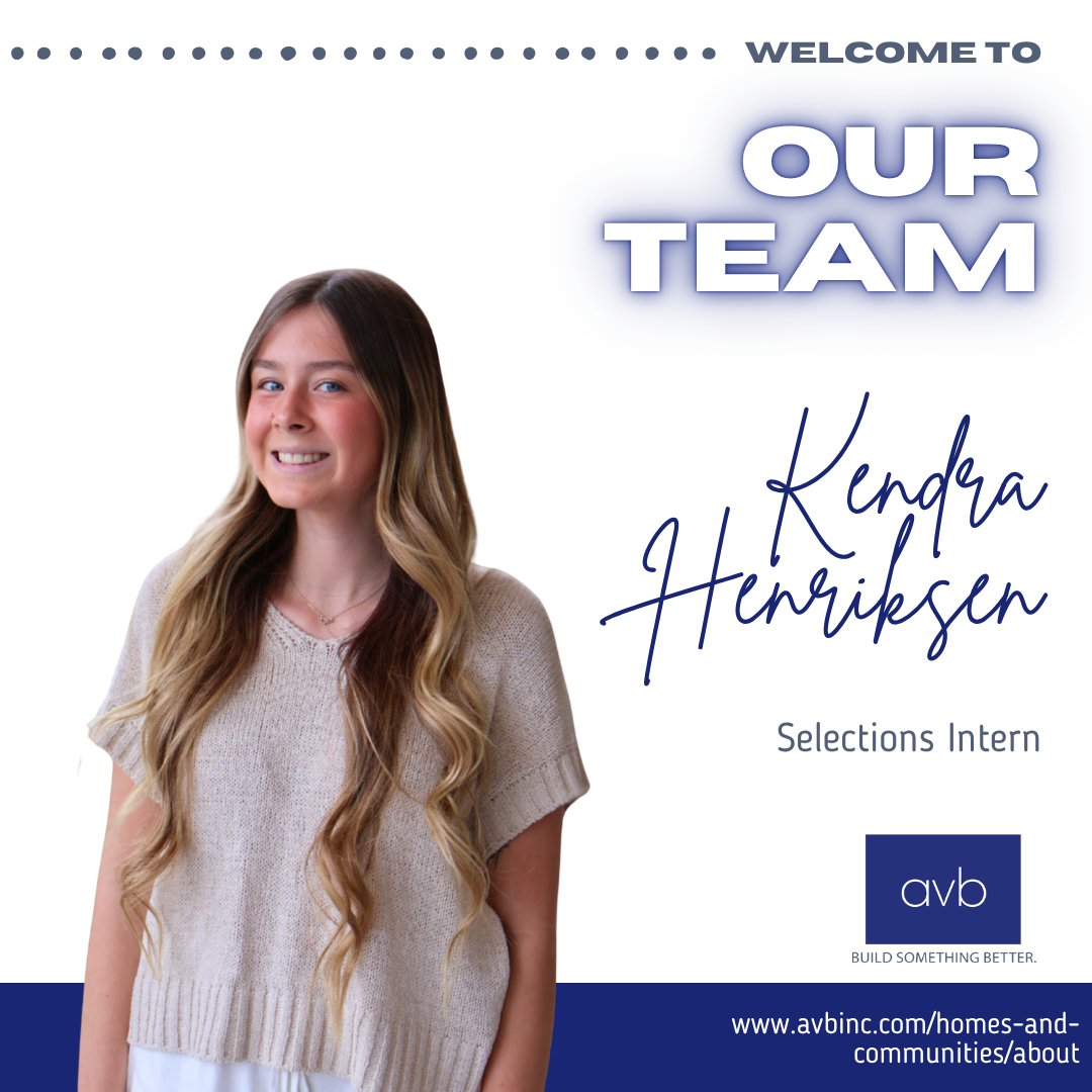 AVB_inc's tweet photo. We've got some amazing new additions to our team! Please join us in giving Olivia, Kendra, and Bennett a warm welcome! 💙 https://t.co/JNh6Q3RmK9