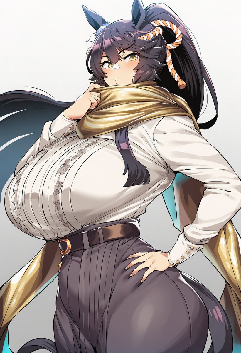 金ビキニはないけど
金マフラーなら...あるよ 