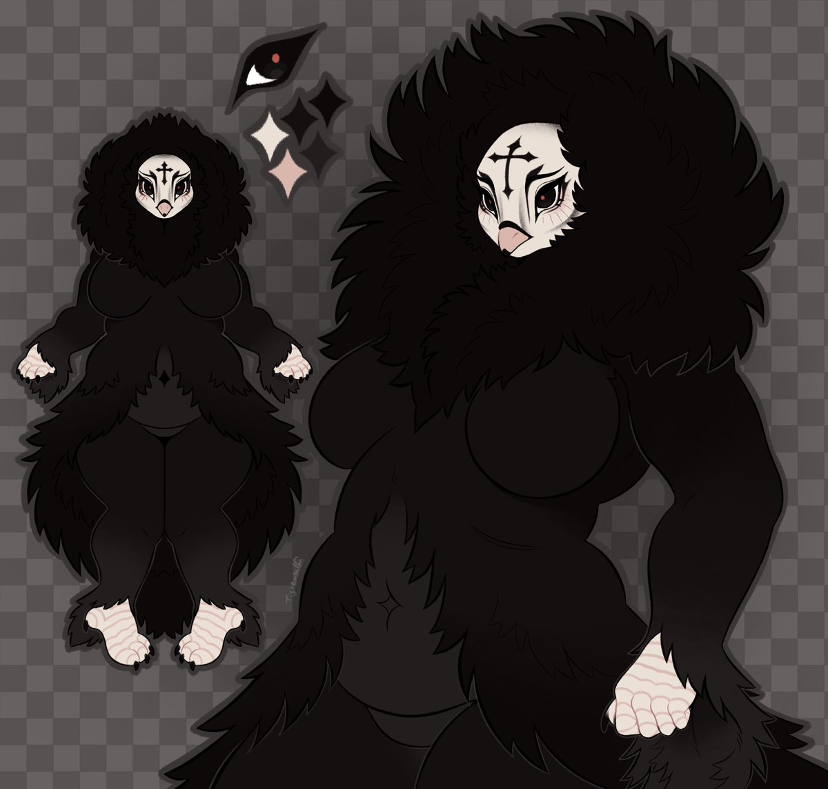 Tigrewulf's tweet photo. Doin a couple mini refs/customs like these for 💲1️⃣5️⃣0️⃣!! 
DM to claim, not many slots available for these so act quick 😳 https://t.co/9IBTi1aFkv