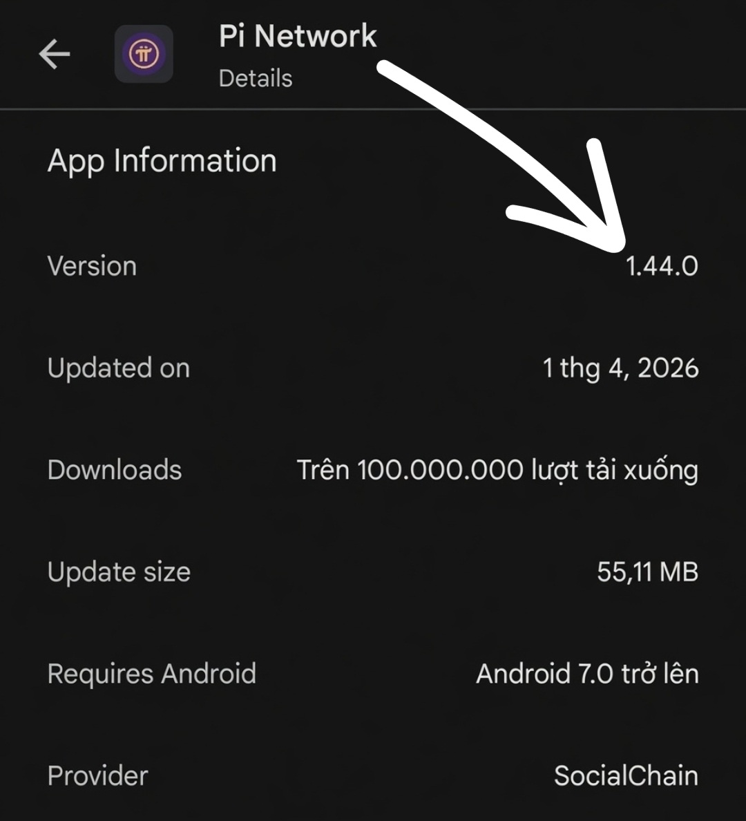 🔥 UPDATE CONGMING...👀
🤜 Pi Network 1.44.0 is now officially available on Android!

Have you updated yet? Update NOW! ⚡