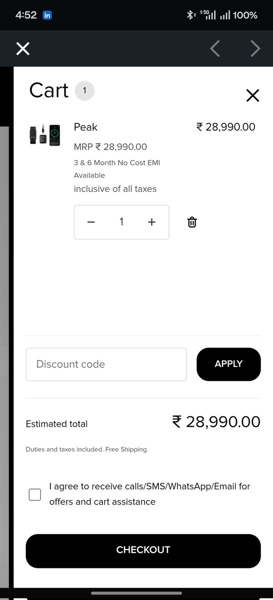 DrawingNuts's tweet photo. @WHOOP not able to free upgrade my device from 4.0 to 5.0

Please find attached screenshots.

It takes me to the payment page https://t.co/iv5TbINsys