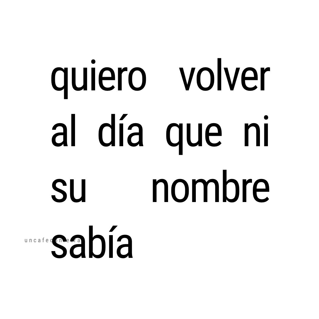 Un café con letras tweet media