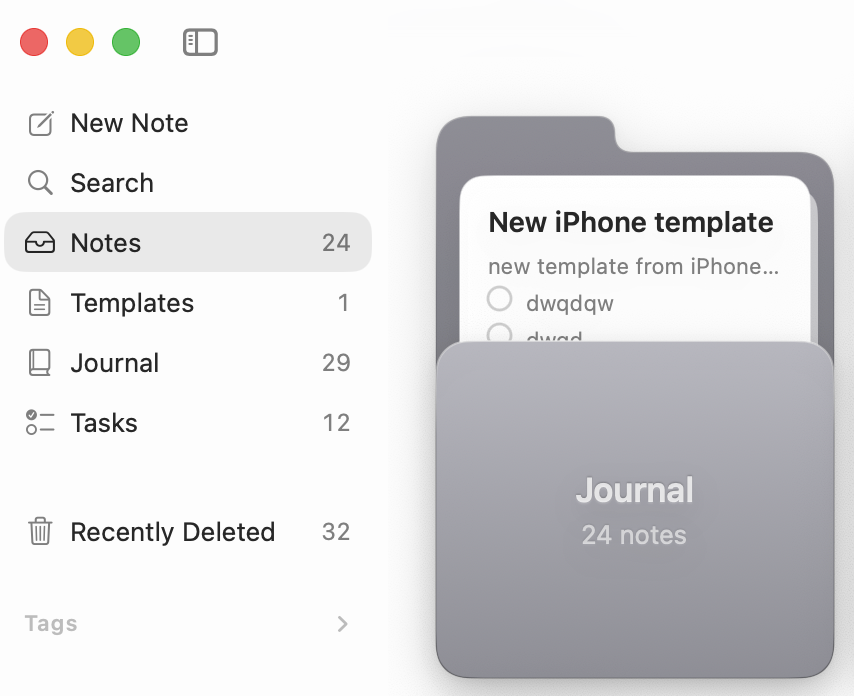 _matoya's tweet photo. what would be the folders, you'd use? #markdown editor with native and clean ui. sync perfectly between devices, your notes on your iPhone, your vault on your mac so that Claude/Codex can edit those when needed. https://t.co/fjfoXMGQVj
