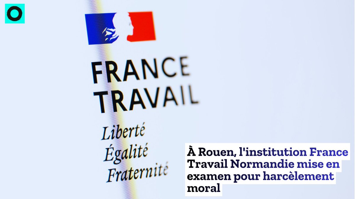Lepoulpemedia's tweet photo. Selon nos infos, un juge d'instruction mène une enquête à Rouen sur un possible harcèlement moral à Pôle Emploi Normandie, rebaptisé France Travail. L'affaire a débuté par des signalements de l'inspection du travail ciblant la politique managériale.
👉https://t.co/oogbbQOdpD https://t.co/GLFckBo3DM