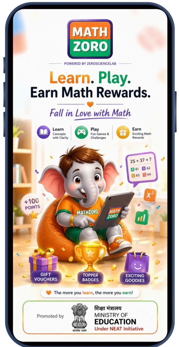 Anuvadini's tweet photo. Anuvadini AI × MathZoro just changed the game.

🌐 100+ languages
🎮 Gamified learning
📚 Classes 6–10
🇮🇳 Built for 250M+ students

Fun + Math = MathZoro

#MathZoro #AnuvadiniAI #EdTechIndia #AIinEducation #DigitalIndia #NEP2020 #GamifiedLearning #Multilingual #AICTE https://t.co/HXoDPJk8Gn