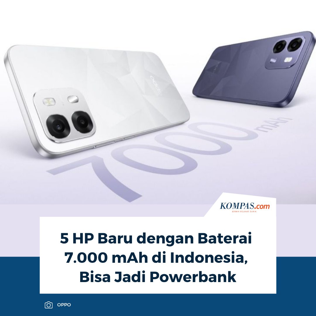 KompasTekno's tweet photo. Baca di sini: https://t.co/iM1pfStDcL

Sejumlah ponsel anyar kini dilengkapi dengan baterai berkapasitas besar sampai 7.000 mAh dan mendukung fitur reverse charging yang memungkinkan perangkat bisa dijadikan powerbank.

~AM #Handphone #Bateral #Powerbank https://t.co/WbwuQcqgnt