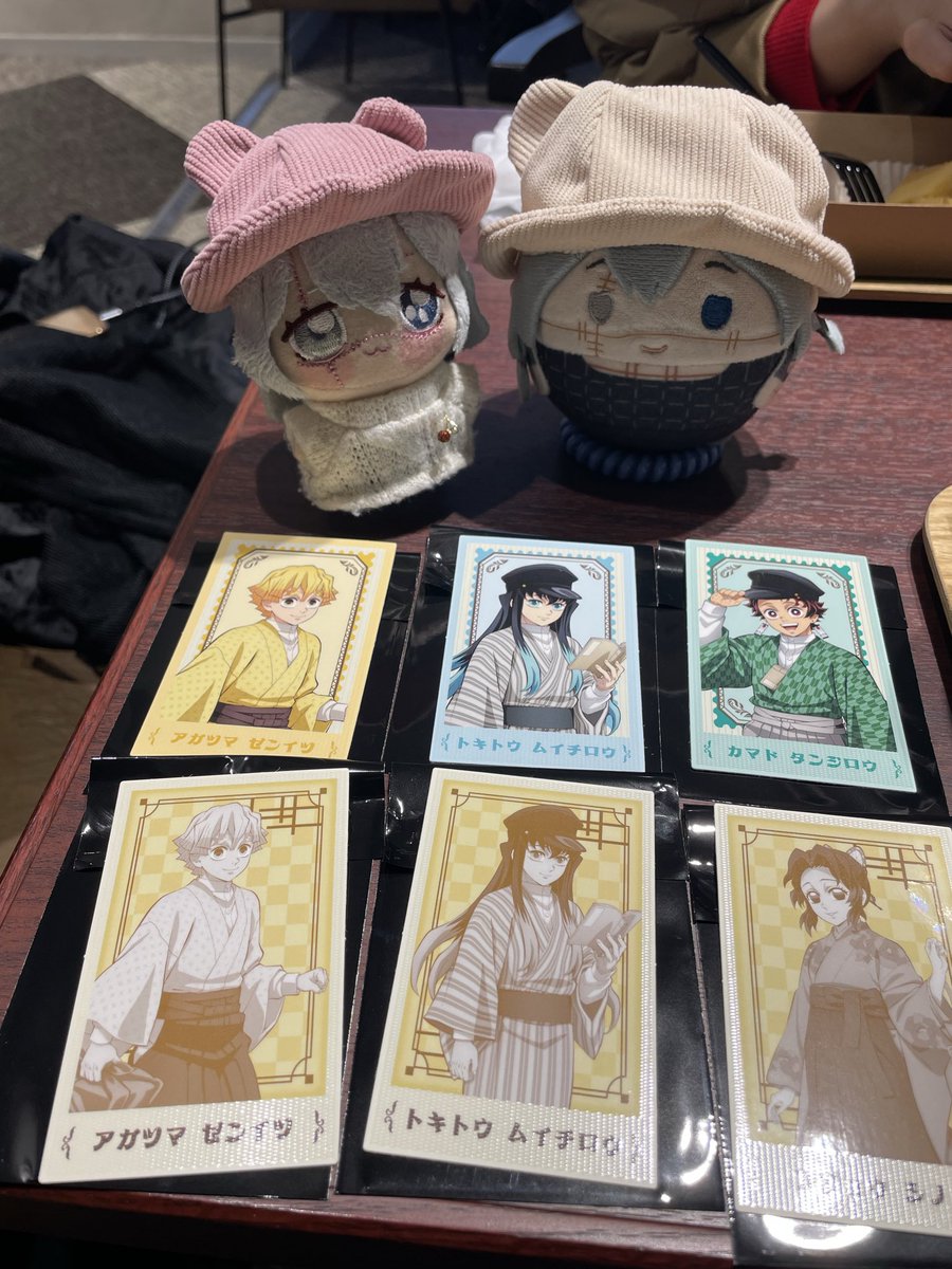 【👹】ランダムカードチャレンジ10分の2

むいむいが2種出たからいいとする😌