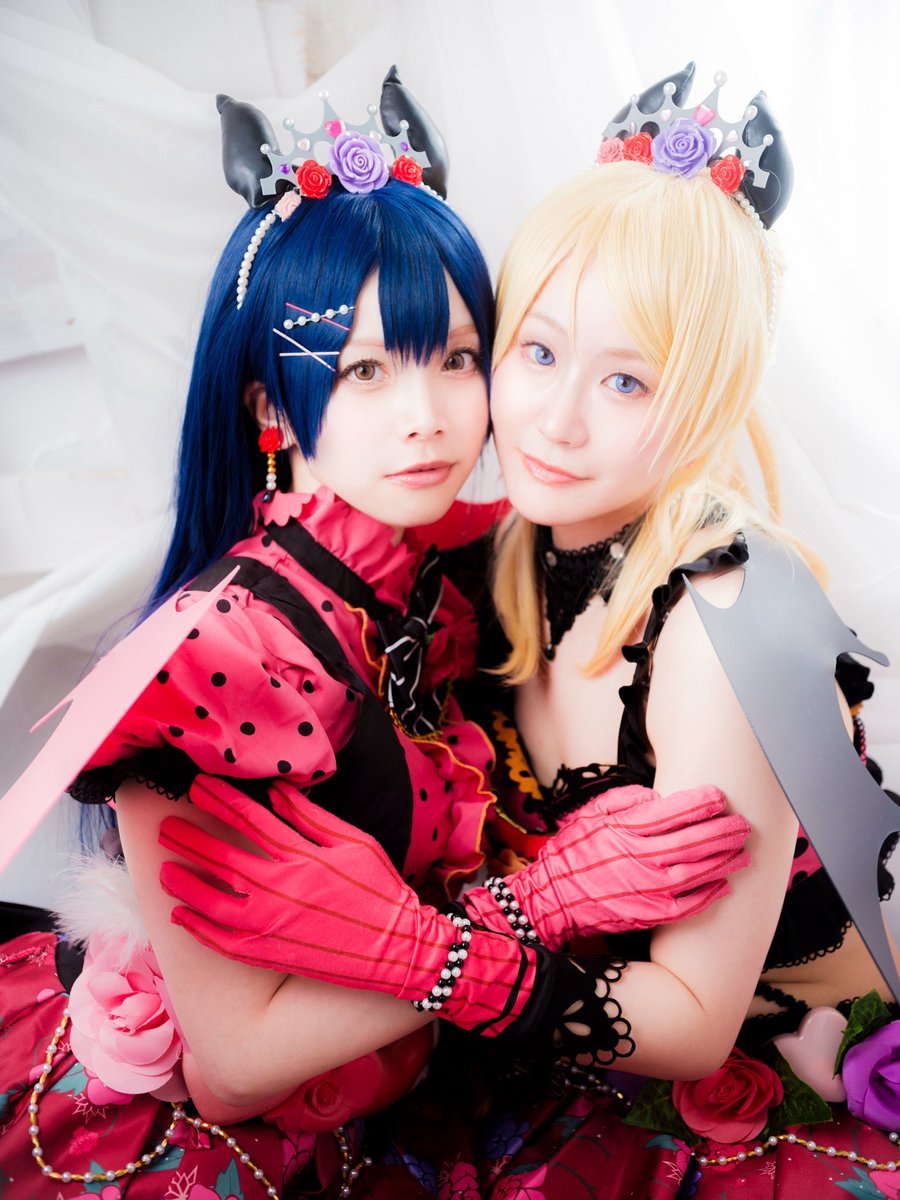 Cosplay ラブライブ！/絢瀬絵里 園田海未⌒とりこ(@toripicos ) 小悪魔