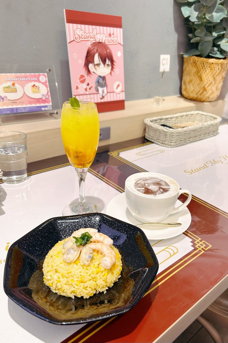 akatsuki_k0727's tweet photo. 今日は朝からスパコミ→ufotableダイニング→coly cafe!と大忙しな1日でした😅
後半の出だしも遅かったけど頑張って通ったかな~と自画自賛🤗
前半後半コースターがコンプ出来ていないので何とかせねば...🤣
でも、楽しいコラボでした✨️
#cafecafe
#スタマイ https://t.co/vKqzwvztQi