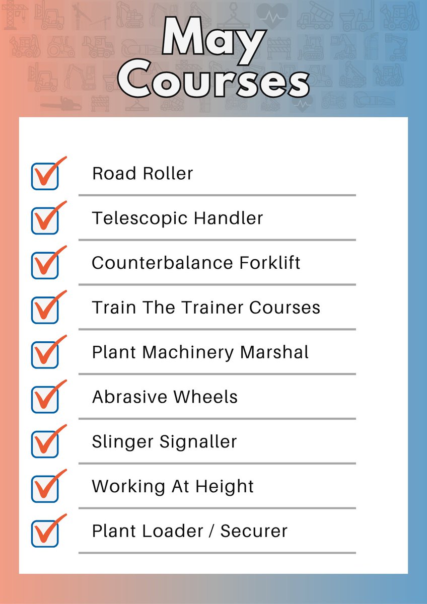 ClaymoreTrain's tweet photo. May Course List

Here are just some of the courses that our trainers are delivering for clients across the UK this month. https://t.co/vXqpev0SOu
