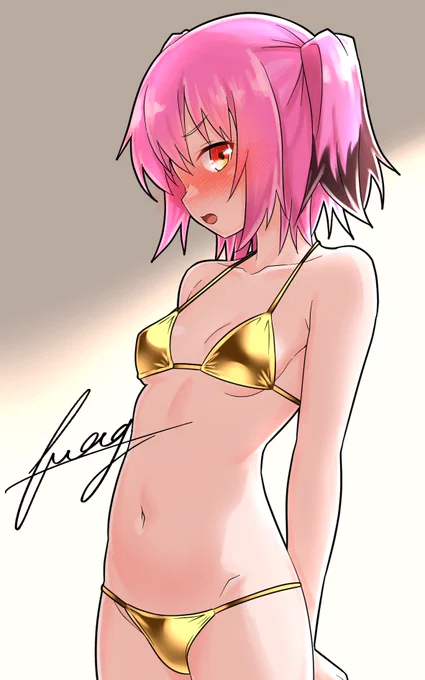国後進水日なので過去絵をちょっと弄って再掲(◜ᴗ◝ ) (過去絵そのものはちょっと布面積小さ過ぎたので…w) #国後進水日