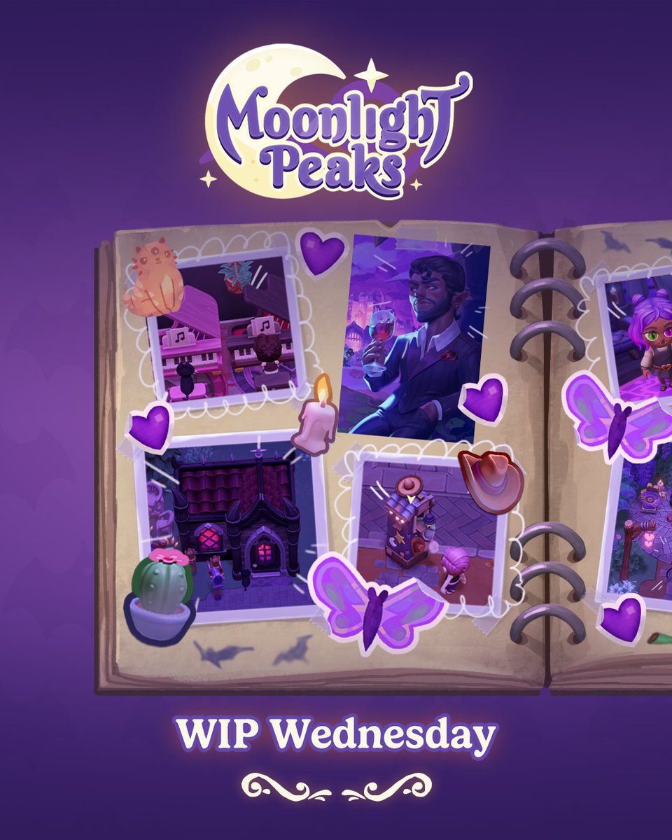 Moonlight Peaks - Wishlist Now! 💜 tweet media