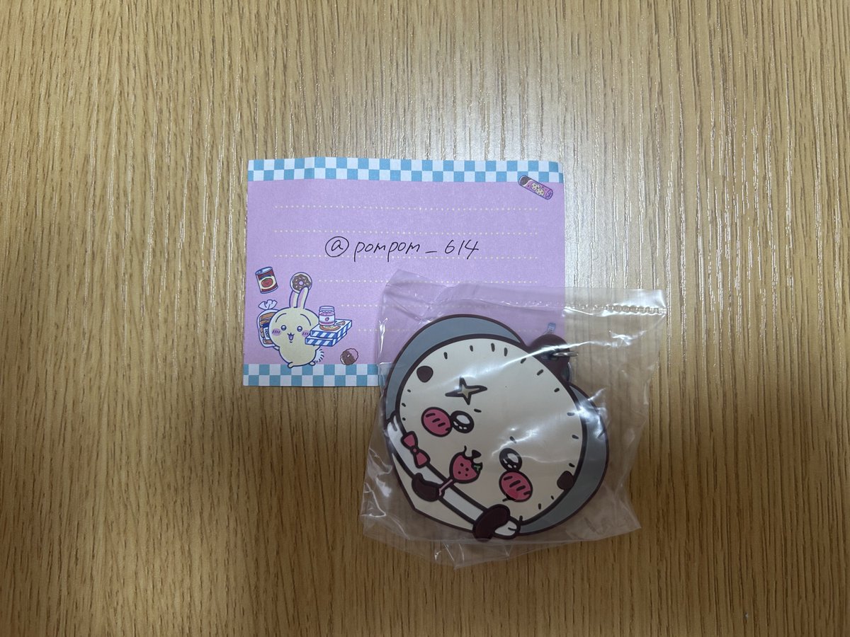pompom_614's tweet photo. @_a

ちいかわ ハートのラバーマスコット 交換

【譲】ラッコ

【求】うさぎ

郵送での交換希望です📮
お気軽にお声掛けください🙇‍♀️ https://t.co/6YVof2sTCC