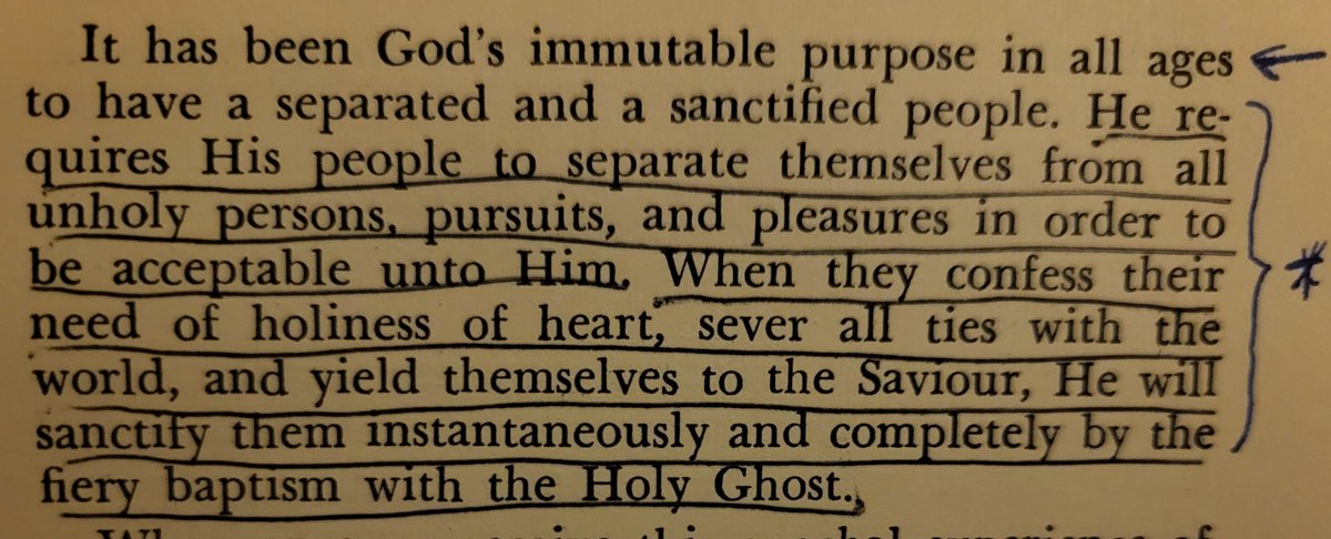 JaredKHenry's tweet photo. "It has been God's immutable purpose in all ages to have a separated and a sanctified people."
T. M. Anderson (from "The Truth for the Times" Volume 2, page 209) https://t.co/GuJA1b9vFm