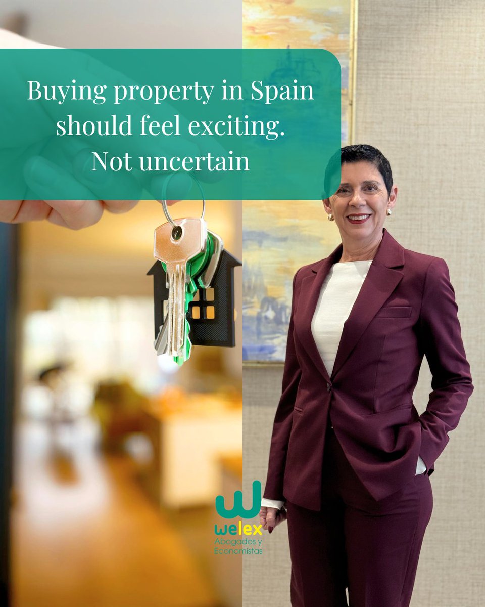 WelexLaw's tweet photo. 🇬🇧 Investing in Spain should bring clarity and confidence — not uncertainty.

At Welex, we guide international clients through every legal and tax detail, ensuring each decision is fully informed and protected.

New blog here: https://t.co/XkwMamCDuU https://t.co/7EWJzv3af1