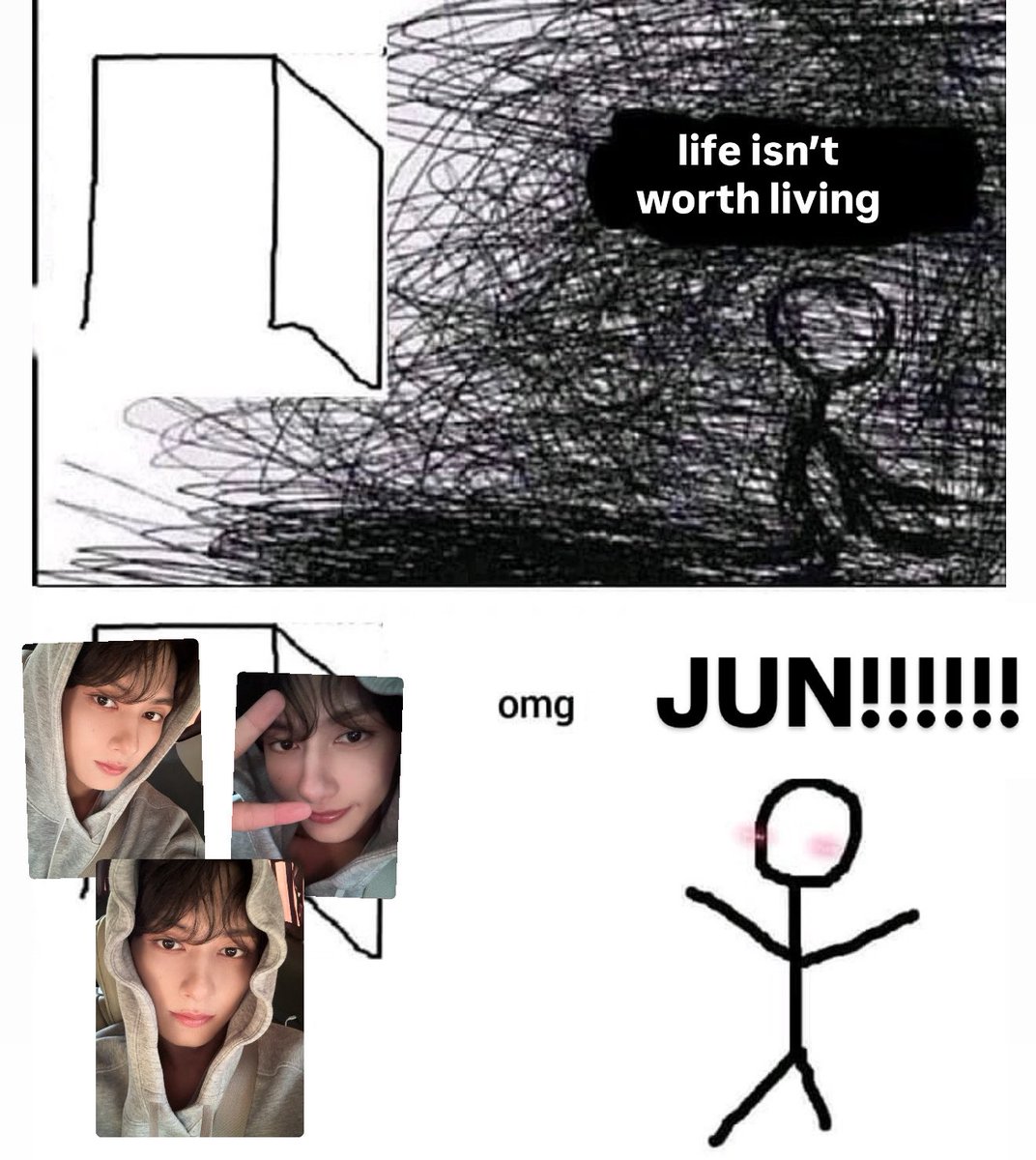 JUN CAME HOME!!!!!!! #neverkillyourself