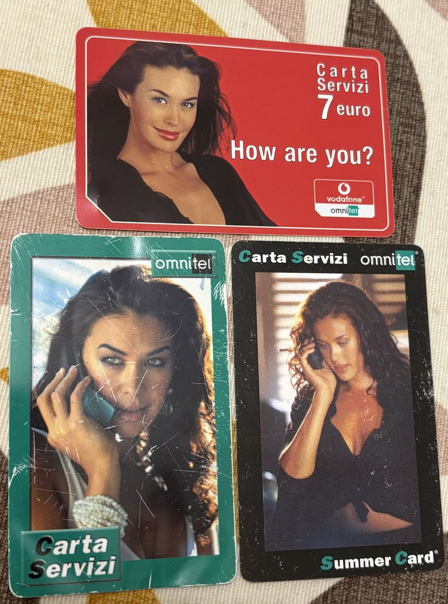 RMTramonte's tweet photo. @trash_italiano Direttamente dal mio archivio personale 😁
PS: da piccola conservavo e collezionavo tutto! Schede telefoniche comprese. https://t.co/LEs8OfXsG6