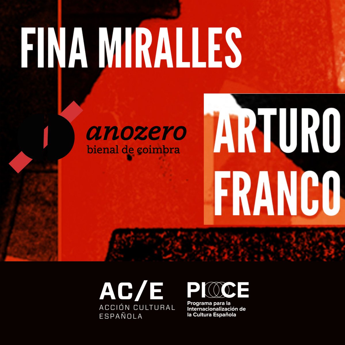 ACEcultura's tweet image. De la resistencia al entorno natural: Fina Miralles y Arturo Franco en @anozerocoimbra 2026. 🇪🇸🎨 ! 

Apoyamos a través del #PICE la presencia de la artista Fina Miralles y el arquitecto Arturo Franco en la Bienal de Coimbra Anozero'26.  Una cita que une arte, arquitectura y