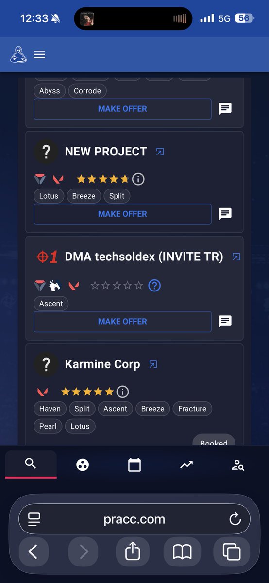 fpsBUBS's tweet photo. To all my fellow /Pracc.com users.

If you open pracc on your phone there is an icon to pop out the teams bios/page onto another tab not sure why it isnt on desktop but its there on mobile!!! https://t.co/UboOBNDJZV