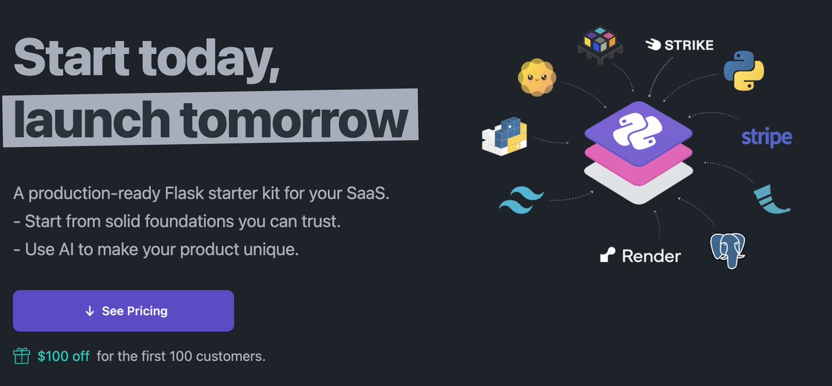 daneasterman's tweet photo. Some small design tweaks today: made it clearer in the hero button CTA that the button will just take the user down the page (with the down arrow) to see more detail on the pricing: https://t.co/Tly9TfVNZW