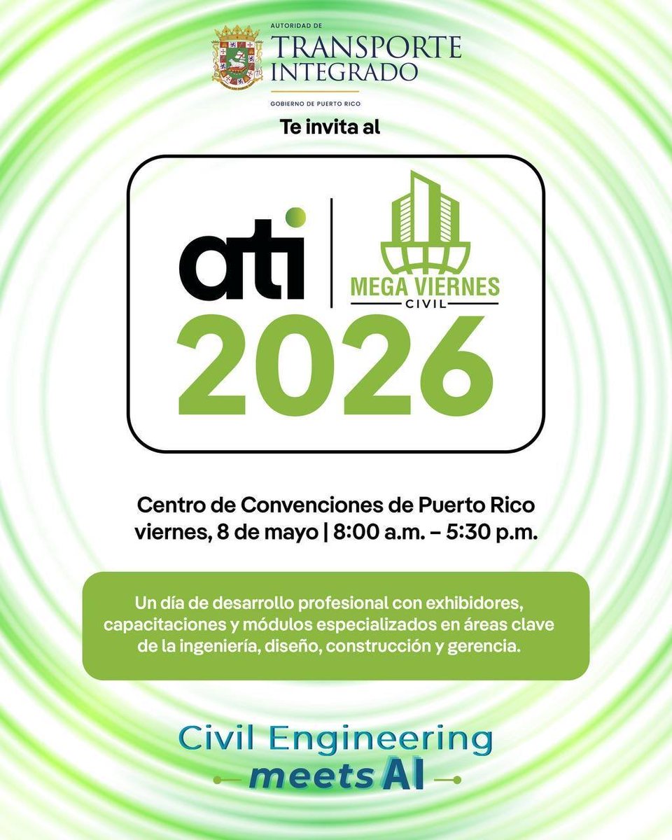 Autoridad de Transporte Integrado de Puerto Rico tweet media