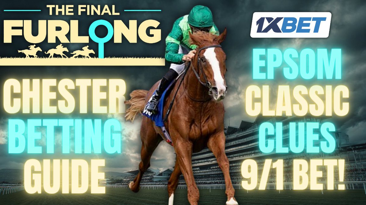 🚨Final Furlong Podcast - CHESTER BETTING GUIDE
🏆 Derby &amp; Oaks clues from Chester 
🔥 9/1 betting angle on Wednesday’s card 
👀 Can Benvenuto Cellini become the next Derby star? 
⭐ Strong confidence behind Constitution River 
💰 Illinois fancied for back to back wins at 3/1