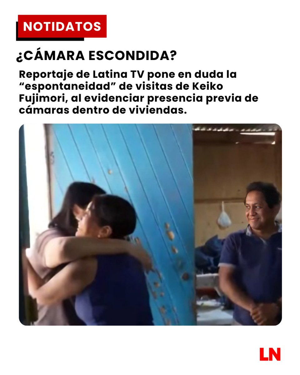 lanoticiaperu_'s tweet photo. #NotiDatos | 🗞️ ¿CÁMARA ESCONDIDA EN CAMPAÑA?
📹 Reportaje pone en duda la “espontaneidad” de visitas de Keiko Fujimori, al evidenciar presencia previa de cámaras dentro de viviendas.
🕊️ HASTA SIEMPRE, CÉSAR ORTIZ
🙏 Fallece el reconocido especialista en seguridad ciudadana, recordado por su compromiso y calidad humana.
⚠️ LLAMADO A LA UNIDAD NACIONAL
🇵🇪 Congresista advierte sobre el peligro de usar diferencias regionales para dividir al país y exige liderazgo responsable.
📉 DECISIÓN POLÍTICA LE PASA FACTURA
🏛️ Kelly Portalatino habría perdido oportunidad política tras permanecer en Perú Libre y no superar la valla electoral.
🚨 DUDAS SOBRE TRANSPARENCIA ELECTORAL
🗳️ Informe técnico revela vulnerabilidades en sistema electoral que podrían afectar integridad de resultados.
📜 EL PRIMER ALCALDE DE LIMA
🏙️ Nicolás de Ribera “el Viejo” fue el primer burgomaestre y figura clave en la historia colonial del Perú.
📚 ¿POR QUÉ “EL VIEJO”?
🤔 El apodo distinguía a Nicolás de Ribera de otro conquistador homónimo conocido como “el Mozo”.
#Actualidad #Perú #Política #Historia #Noticias 📰
Más información 👇
https://t.co/Do2zNgK779