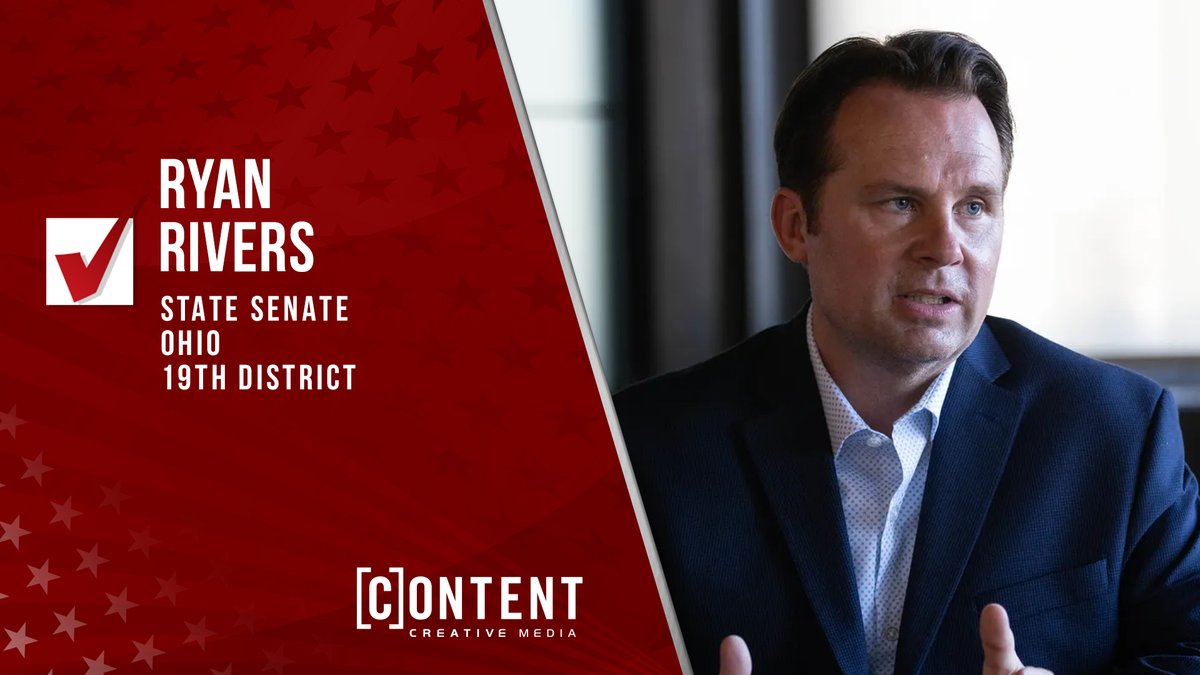 ContentGOP's tweet photo. Congrats to @RyanFRivers on his Republican primary win in Ohio Senate District 19! 🙌

We were proud to work for his campaign https://t.co/MIBvazNJZT