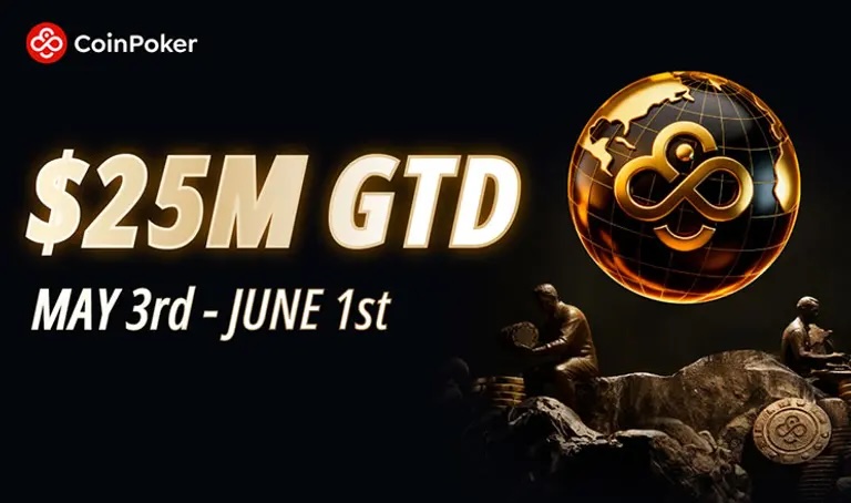 ESWPDcom's tweet photo. $25,000,000 garantizados. 59 eventos de trofeo. Buy-ins desde $1.10.
CoinPoker lanza el World Poker Masters el 3 de mayo. Un mes de poker. 🏆
👉 https://t.co/aZ1R29zize https://t.co/bNXwLP8vnH