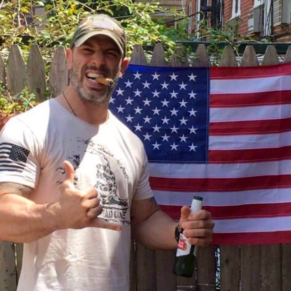Ultra Rizzy Man Patriotism. Celebrate American exceptionalism.