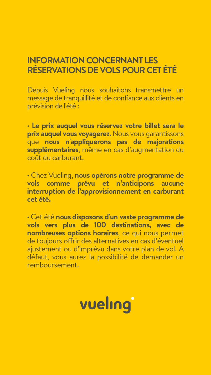 Vueling Airlines tweet media