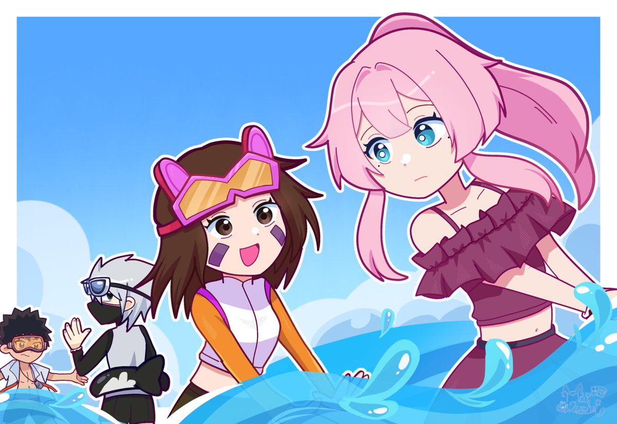 Muizushiii's tweet photo. Summer 🏖️ #yumetwt #naruto https://t.co/6O24l7QQiq