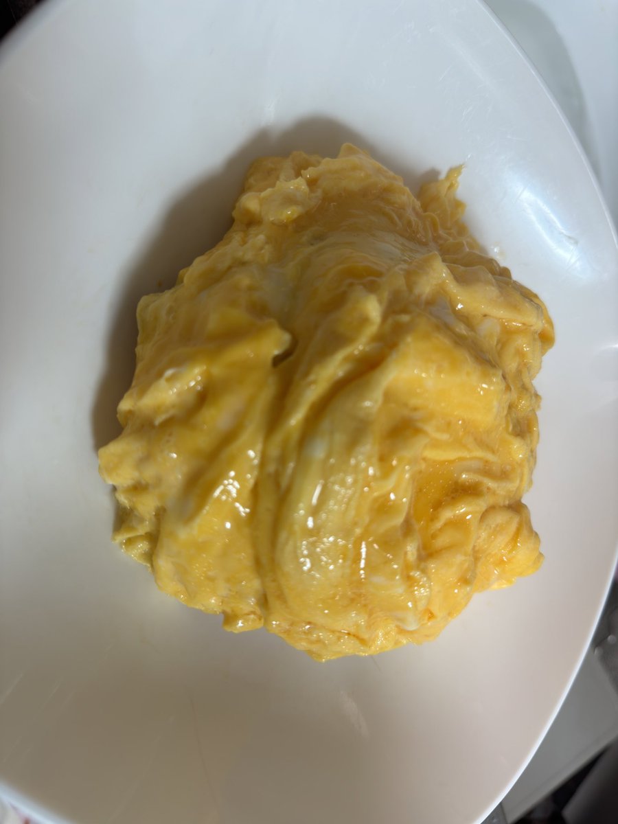 休みの日の最終日
リクエストはオムライスでした