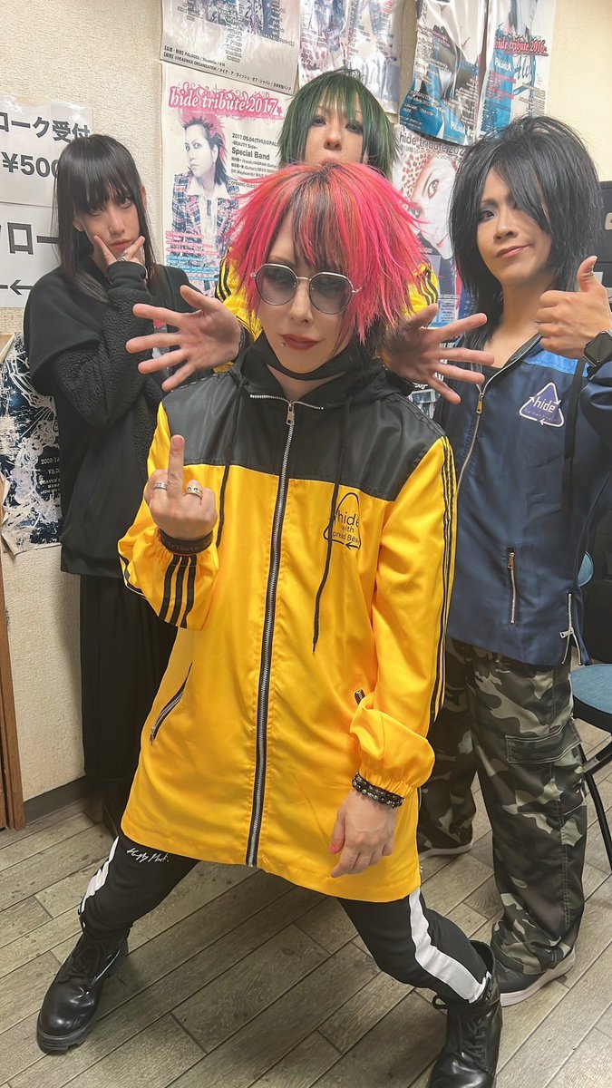 hakanaki_offi's tweet photo. 2026.5.6@柏ThumbUp
Thank you
【SET LIST】
1. 推し麺狂騒曲
2. ピンクスパイダー(cover)
3. ever free(cover)
4. 乱世夢想 弐
next 6.15@上野音横丁
#hide #hideTRIBUTE https://t.co/nQoSd2wbGj