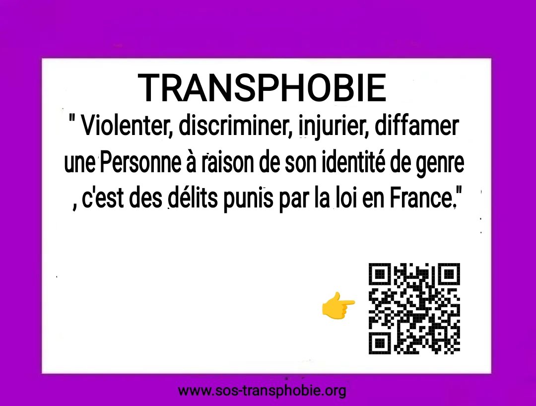 SOS Transphobie Compte Secondaire tweet media