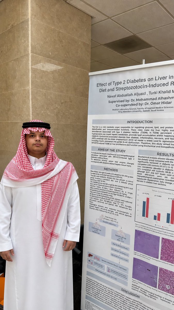 _Nawaafff's tweet photo. الحمدلله على التمام ..⭐️
Student Project Poster Day! 🥳🐀

Special thanks to Dr. Mohammed Al-Hashmi, Director of King Fahd Medical. https://t.co/SzqoZtmgXS
