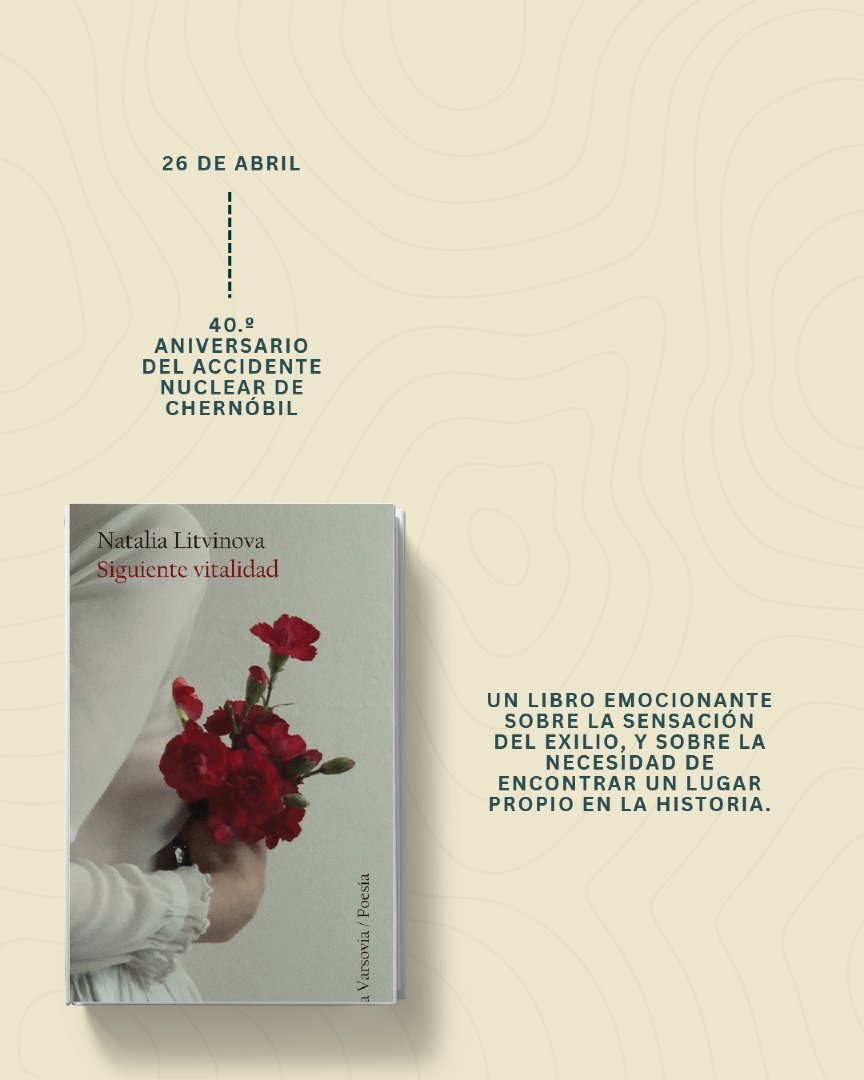 editorialpdp's tweet photo. 📚 El pasado 26 de abril se cumplieron 40 años de Chernóbil, uno de los desastres nucleares más impactantes de la historia. Por ello queremos recomendarte tres títulos imprescindibles que exploran lo ocurrido desde distintas miradas.

👀 Cuéntanos, ¿has leído alguno? https://t.co/uXYZpVNThd
