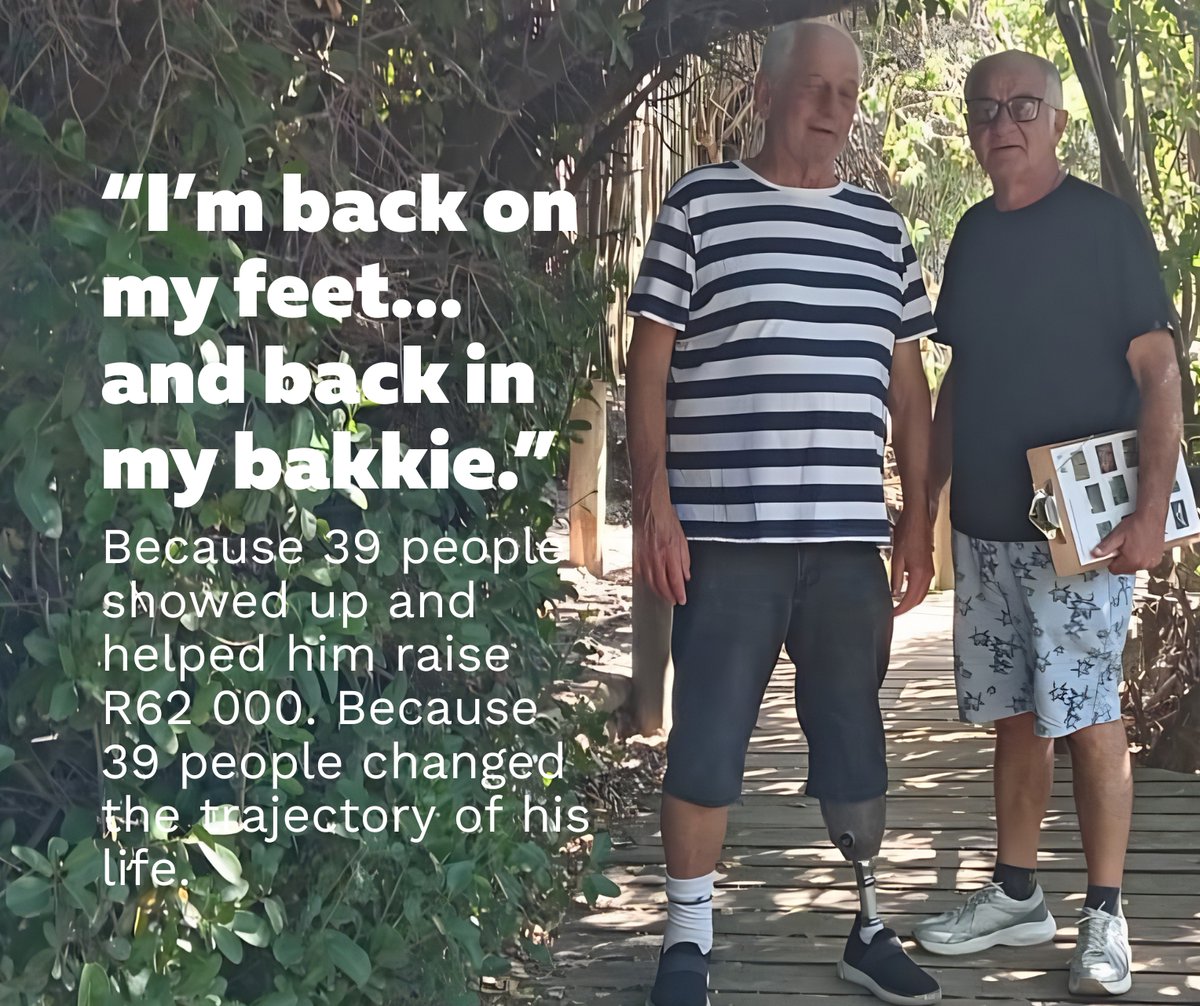 BackaBuddy | Donate & Fundraise SA tweet media