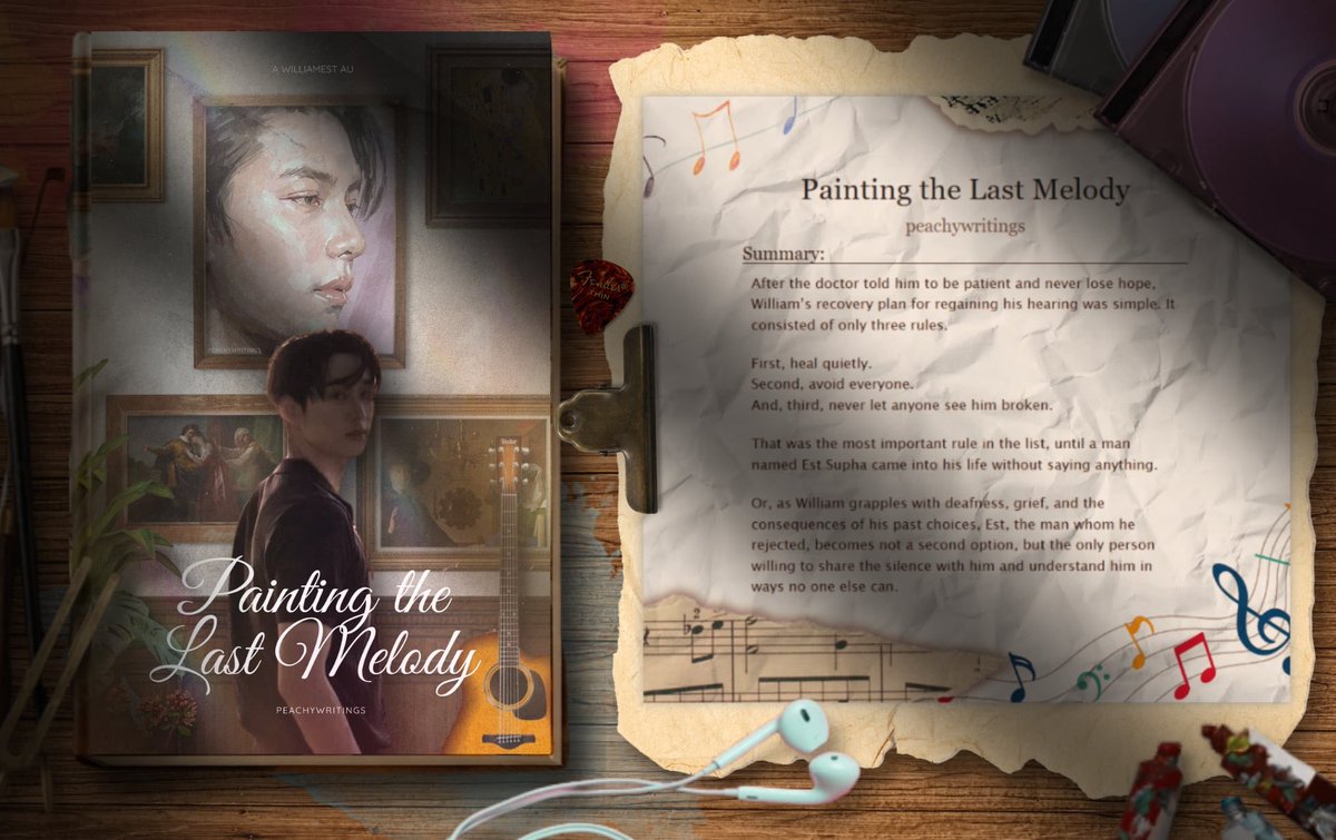 peachywritings's tweet photo. a #williamest au where William loses his hearing and comes back to school expecting distance and pity, only to end up being noticed by the quiet art club president who seems to understand him a little too well.

🔗https://t.co/jfj1U876Bl https://t.co/8MuxyLtPtw