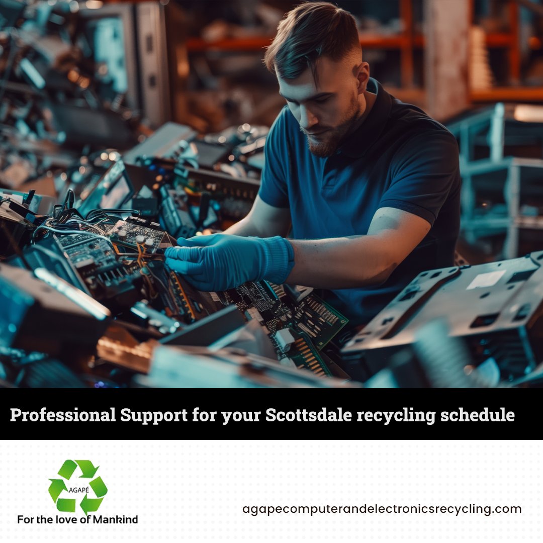 Agape Computer and Electronics Recycling tweet media