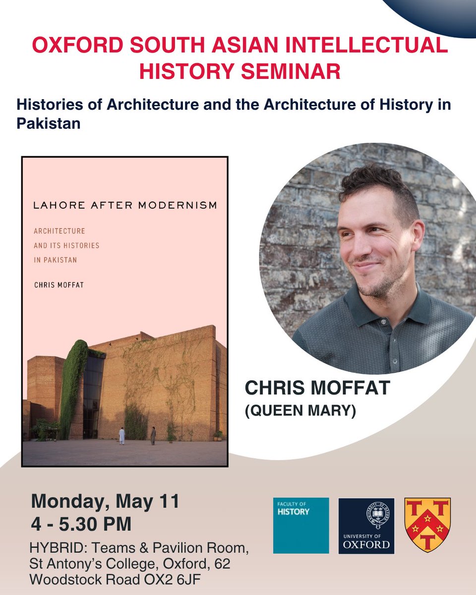 Oxford South Asian Intellectual History Seminar tweet media