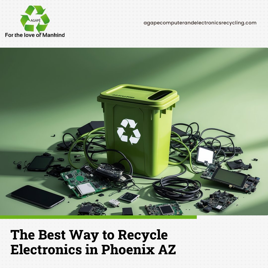 Agape Computer and Electronics Recycling tweet media