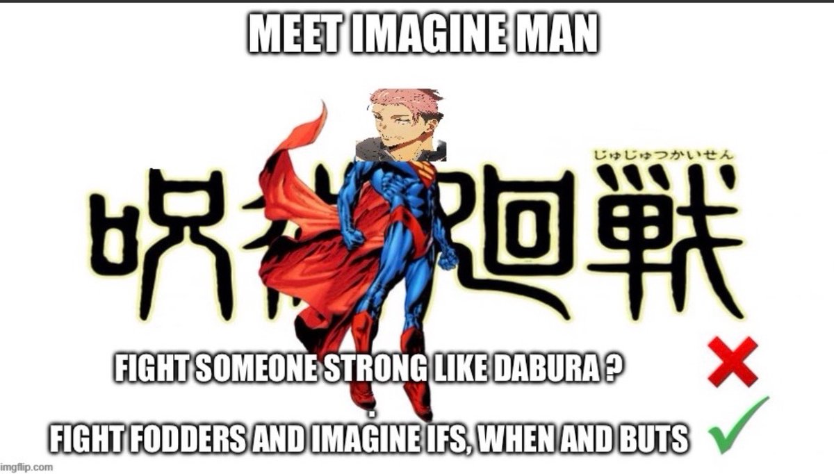 system_system45's tweet photo. @Imma_2_3 @itsme_vatsal @_Saigoh So when making killed cursed spirits did they make dust like that or no ??? So it’s clearly u that didn’t read the manga! So yuji fights weak ahh things like this and yall gass it. https://t.co/VcFwLHfcmP