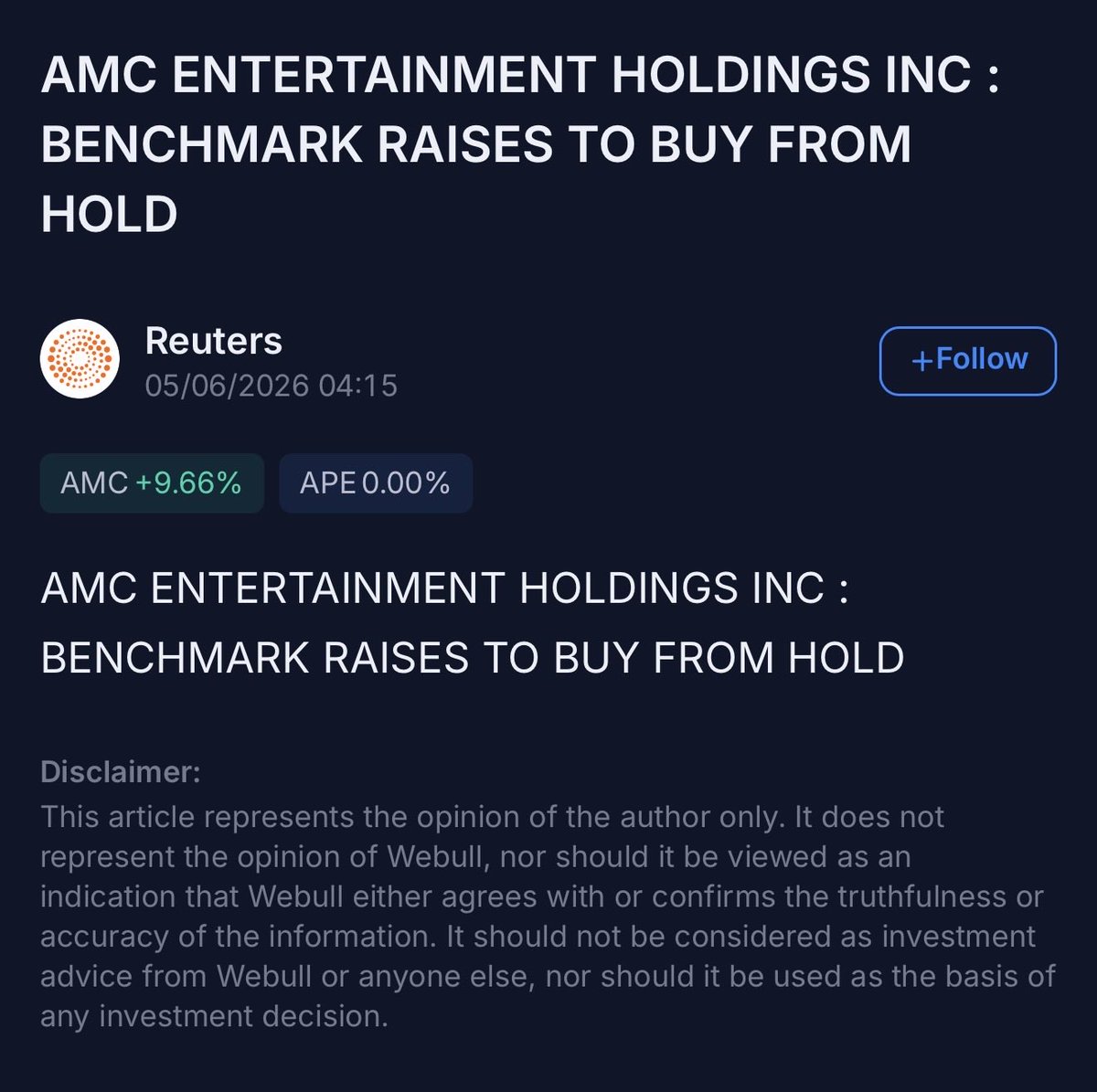 AMC 💯 tweet media