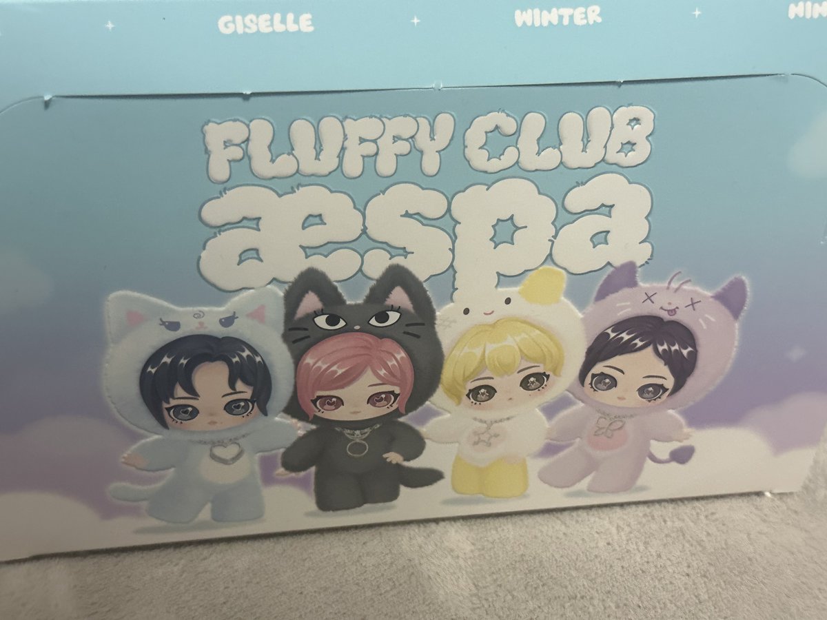 aespa popmart コラボぬいぐるみ

残り各メンバー1名ずつ余ってるので抽選でプレゼントします
RT＋フォロー
希望メンバーリプください

※今週日曜日まで