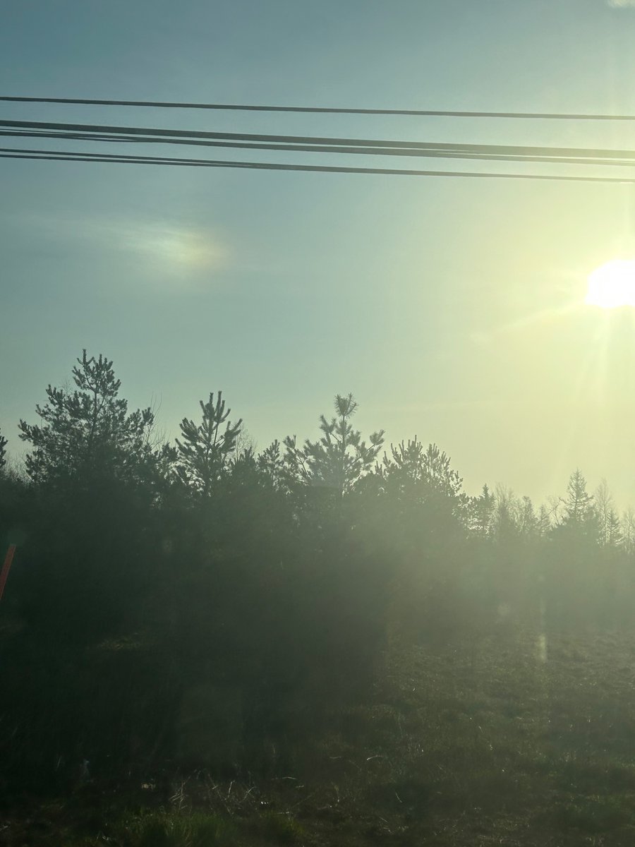 PrideAlchemist7's tweet photo. Guys, I kid you not! As I was going on a bus to go to a place each weekday, this small cloud like haze across from the sun appears. Someone on the bus told me this is a sundog and if so, what are the coincidences of it appearing on the 1 year anniversary of Phainon’s banner? ;v; https://t.co/8jZrHdHfOn