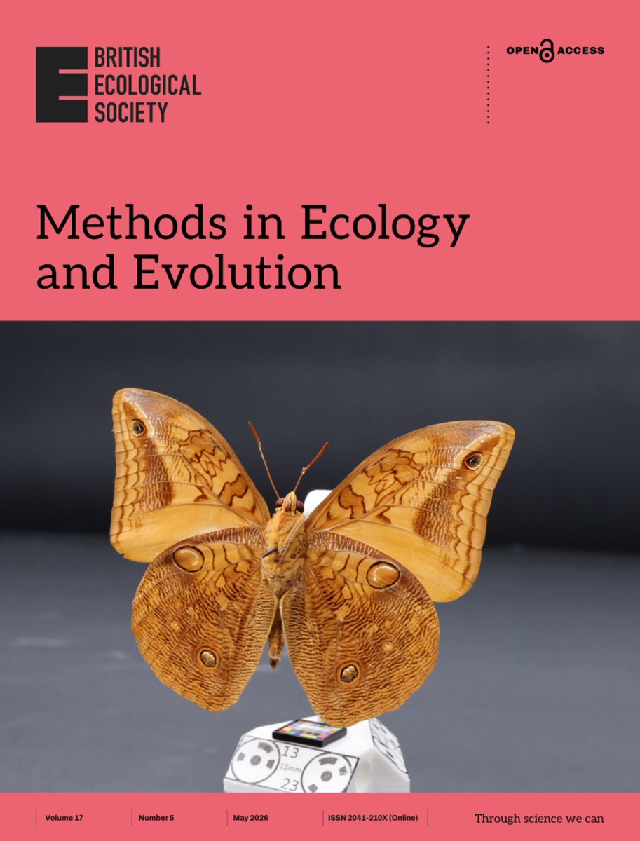 Methods in Ecology and Evolution tweet media
