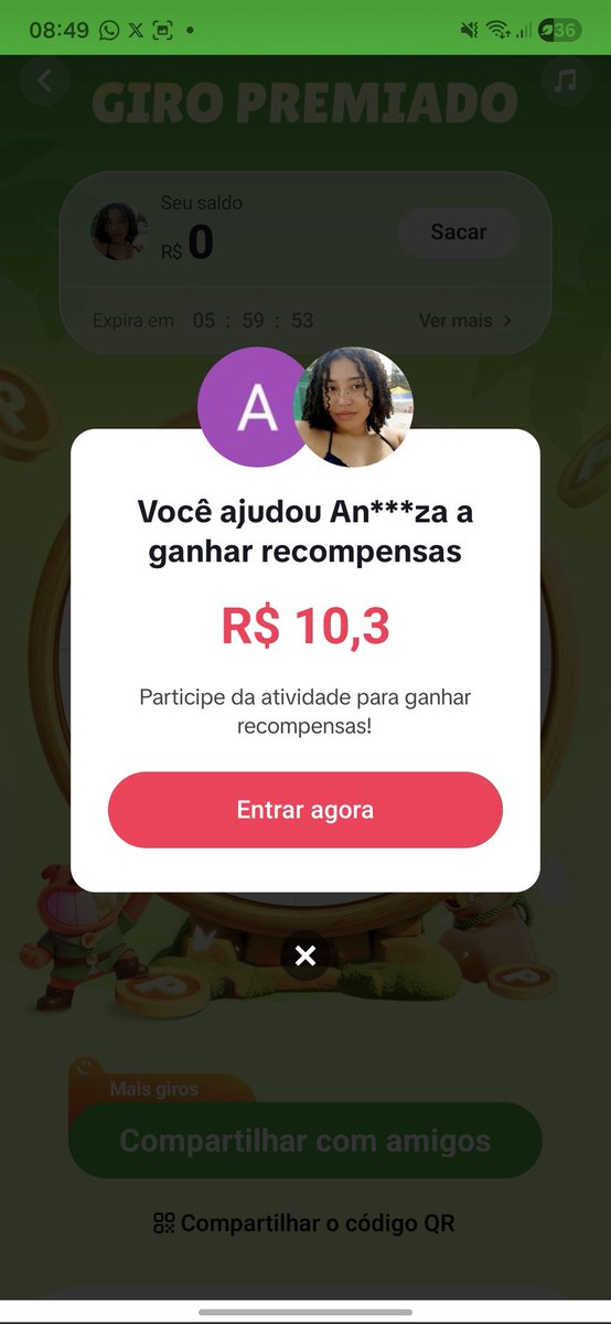 Sabrinaaduque's tweet photo. @desirekarla2 Oiii, acabei de te ajudar 

Gire a roleta e ganhe recompensas! https://t.co/i4x4JC0GmD https://t.co/Kyan3JOoHj